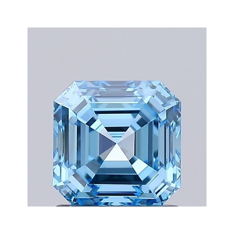 Diament laboratoryjny o barwie fantazyjnej Asscher, 1.1ct, VVS2, Fancy Vivid Blue, IGI LG720565964 Diament laboratoryjny o barwie fantazyjnej Asscher, 1.1ct, VVS2, Fancy Vivid Blue, IGI LG720565964