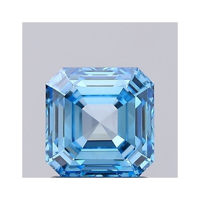 Diament laboratoryjny o barwie fantazyjnej Asscher, 1.21ct, VVS2, Fancy Vivid Blue, IGI LG715555595 Diament laboratoryjny o barwie fantazyjnej Asscher, 1.21ct, VVS2, Fancy Vivid Blue, IGI LG715555595
