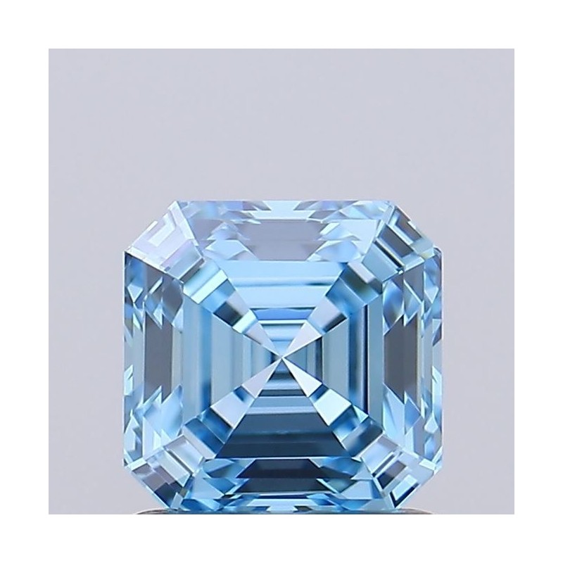Diament laboratoryjny o barwie fantazyjnej Asscher, 1.1ct, VVS1, Fancy Vivid Blue, IGI LG732510088 Diament laboratoryjny o barwie fantazyjnej Asscher, 1.1ct, VVS1, Fancy Vivid Blue, IGI LG732510088