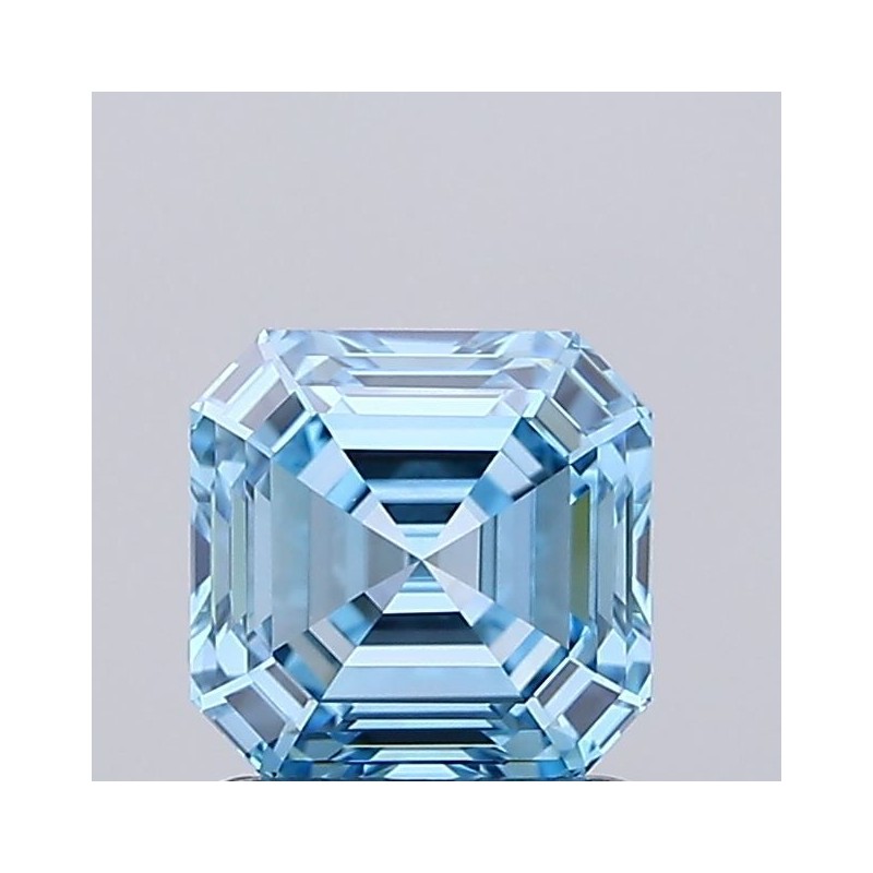 Diament laboratoryjny o barwie fantazyjnej Asscher, 1.14ct, VVS1, Fancy Vivid Blue, IGI LG737530270 Diament laboratoryjny o barwie fantazyjnej Asscher, 1.14ct, VVS1, Fancy Vivid Blue, IGI LG737530270