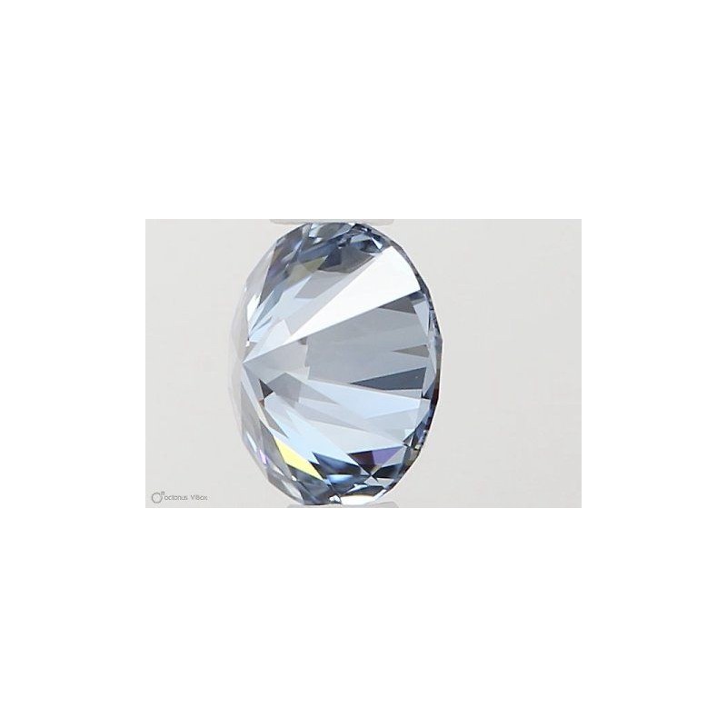 Diament laboratoryjny o barwie fantazyjnej szlif okrągły, 0.52ct, VVS1, Fancy Vivid Blue, IGI LG581331403