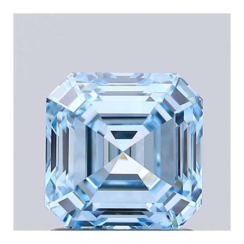 Diament laboratoryjny o barwie fantazyjnej Asscher, 1.14ct, VVS2, Fancy Vivid Blue, IGI LG726504703 Diament laboratoryjny o barwie fantazyjnej Asscher, 1.14ct, VVS2, Fancy Vivid Blue, IGI LG726504703