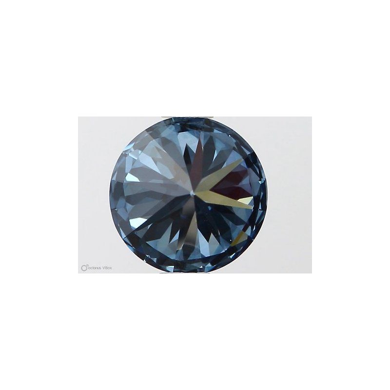 Diament laboratoryjny o barwie fantazyjnej szlif okrągły, 1.15ct, VVS1, Fancy Vivid Blue, IGI LG538290362