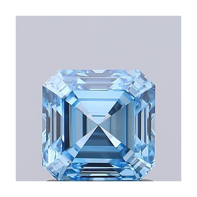 Diament laboratoryjny o barwie fantazyjnej Asscher, 1.04ct, VVS1, Fancy Vivid Blue, IGI LG732510084 Diament laboratoryjny o barwie fantazyjnej Asscher, 1.04ct, VVS1, Fancy Vivid Blue, IGI LG732510084