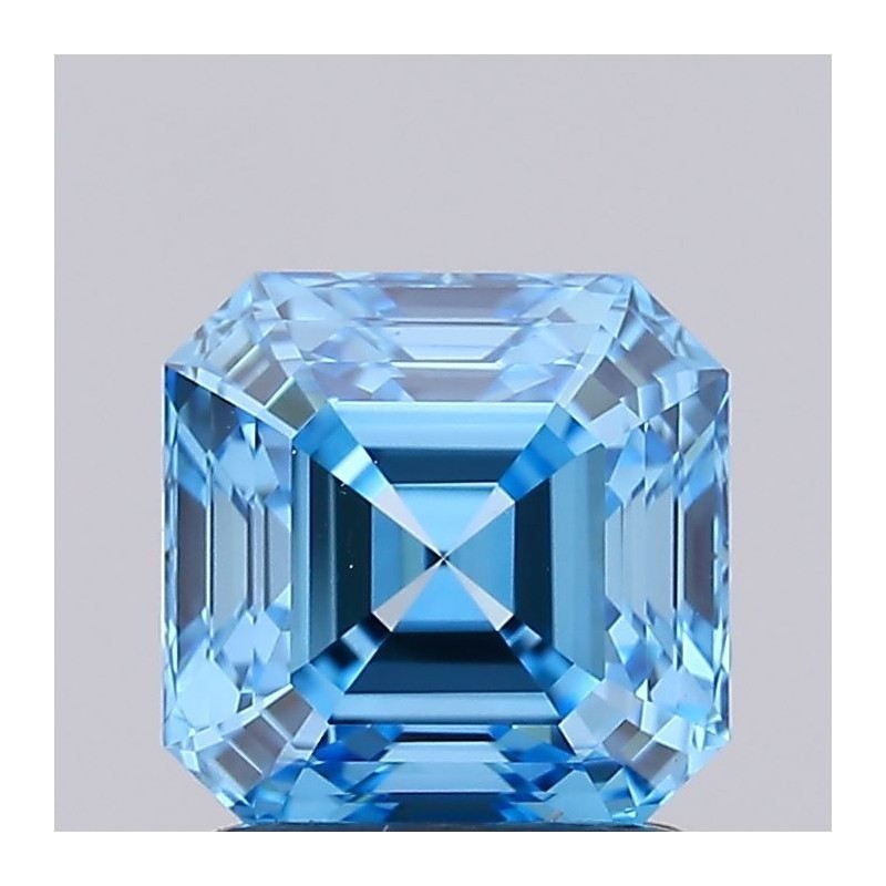 Diament laboratoryjny o barwie fantazyjnej szlif szmaragdowy kwadratowy, 1.45ct, VVS2, Fancy Vivid Blue, IGI LG680560435 Diament laboratoryjny o barwie fantazyjnej szlif szmaragdowy kwadratowy, 1.45ct, VVS2, Fancy Vivid Blue, IGI LG680560435