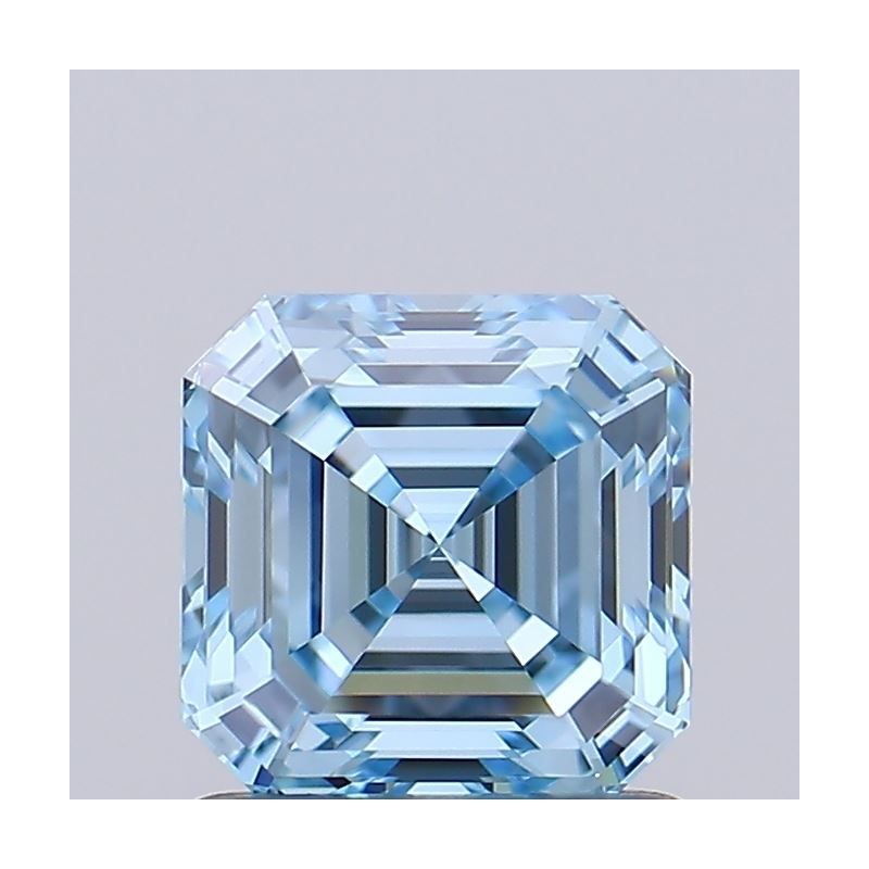 Diament laboratoryjny o barwie fantazyjnej Asscher, 1.07ct, VVS1, Fancy Vivid Blue, IGI LG732510081 Diament laboratoryjny o barwie fantazyjnej Asscher, 1.07ct, VVS1, Fancy Vivid Blue, IGI LG732510081