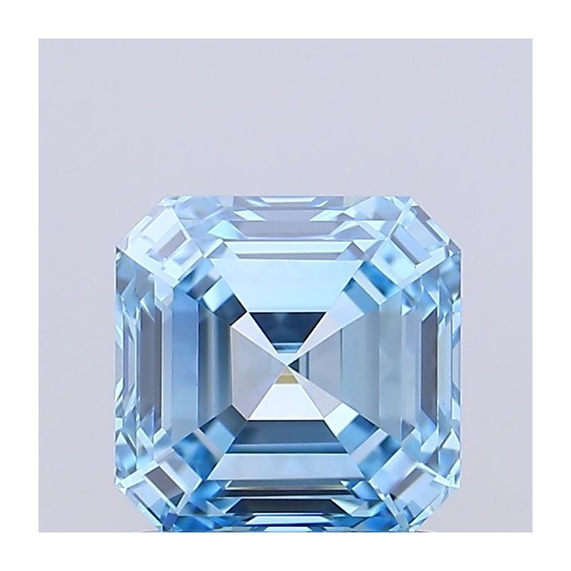 Diament laboratoryjny o barwie fantazyjnej Asscher, 1.08ct, VVS2, Fancy Vivid Blue, IGI LG732510092 Diament laboratoryjny o barwie fantazyjnej Asscher, 1.08ct, VVS2, Fancy Vivid Blue, IGI LG732510092
