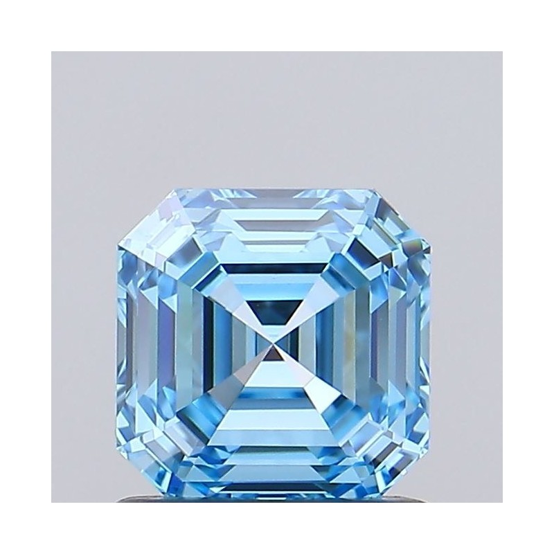 Diament laboratoryjny o barwie fantazyjnej Asscher, 1.02ct, VVS2, Fancy Vivid Blue, IGI LG700578961 Diament laboratoryjny o barwie fantazyjnej Asscher, 1.02ct, VVS2, Fancy Vivid Blue, IGI LG700578961