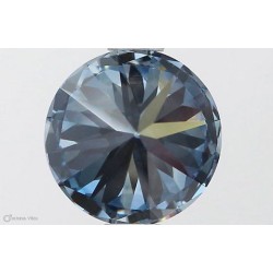 Diament laboratoryjny o barwie fantazyjnej szlif okrągły, 1.03ct, VVS2, Fancy Vivid Blue, IGI LG564379407