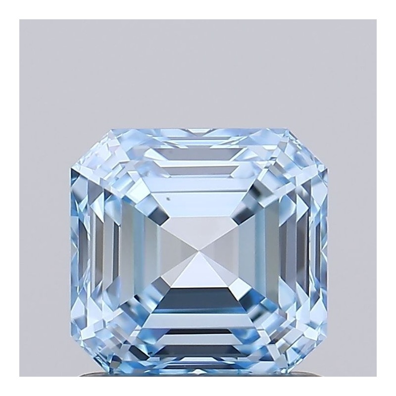 Diament laboratoryjny o barwie fantazyjnej Asscher, 1.08ct, VVS2, Fancy Vivid Blue, IGI LG739593287 Diament laboratoryjny o barwie fantazyjnej Asscher, 1.08ct, VVS2, Fancy Vivid Blue, IGI LG739593287