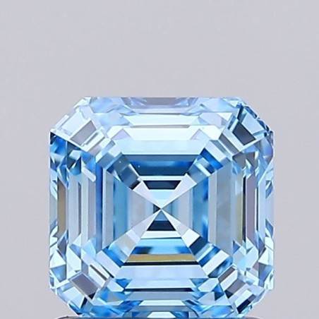 Diament laboratoryjny o barwie fantazyjnej Asscher, 1.03ct, VVS2, Fancy Vivid Blue, IGI LG741573113