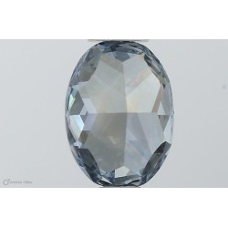 Diament laboratoryjny o barwie fantazyjnej szlif owalny, 1.05ct, VVS2, Fancy Vivid Blue, IGI LG553257541