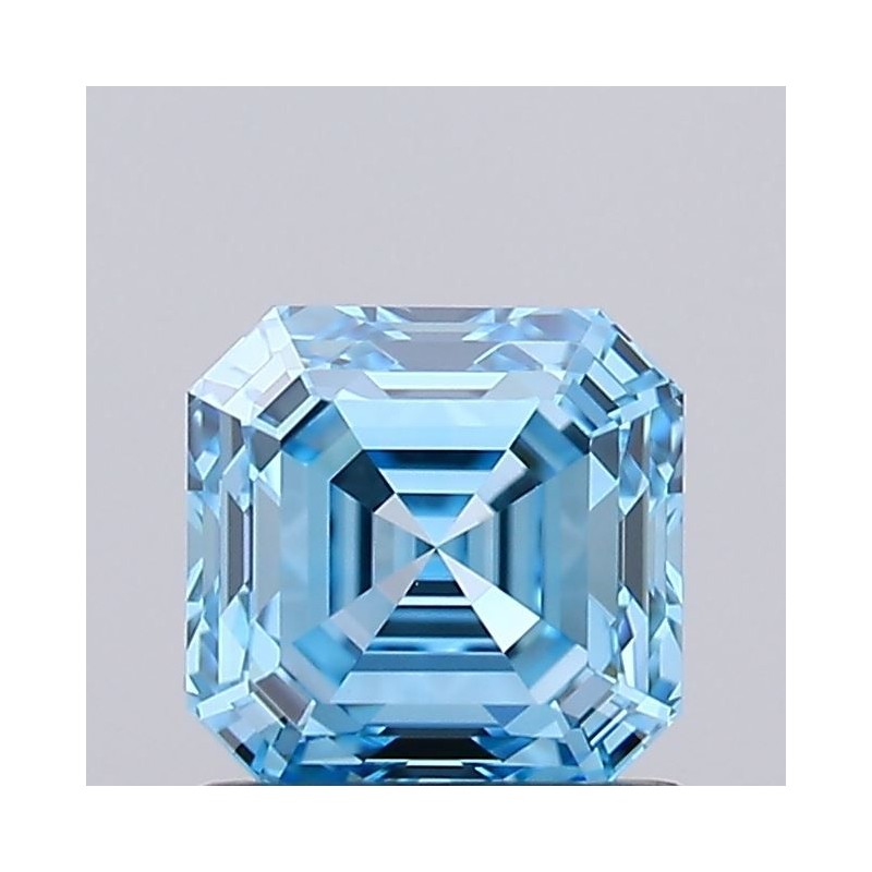 Diament laboratoryjny o barwie fantazyjnej Asscher, 1.08ct, VVS2, Fancy Vivid Blue, IGI LG711506292 Diament laboratoryjny o barwie fantazyjnej Asscher, 1.08ct, VVS2, Fancy Vivid Blue, IGI LG711506292