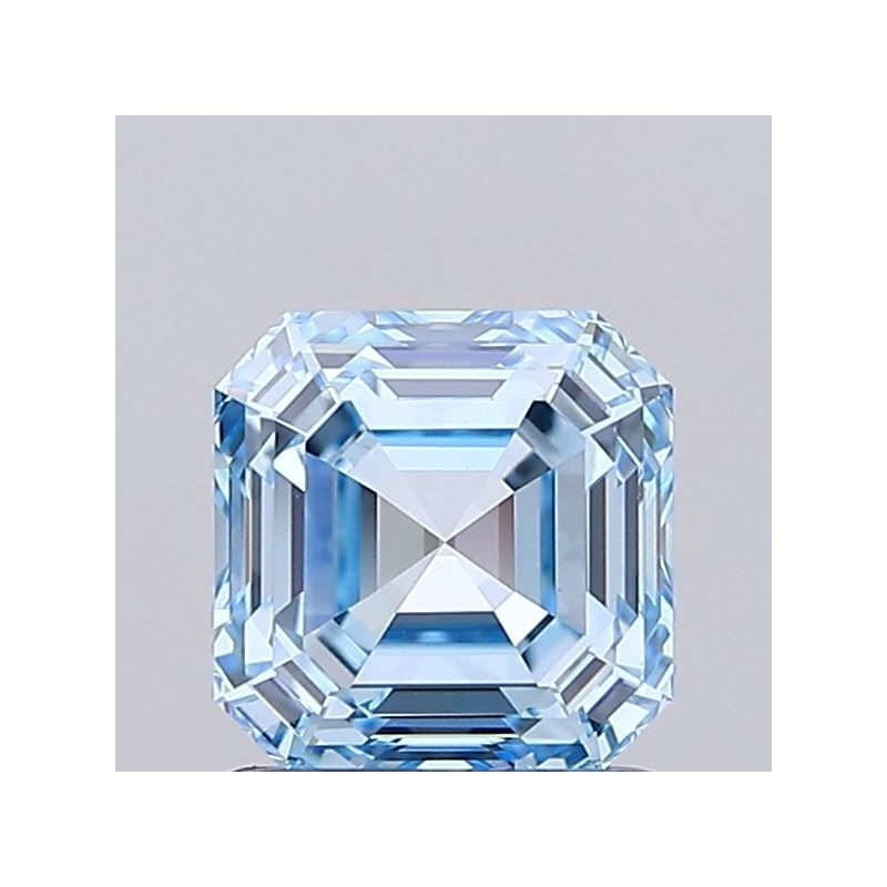 Diament laboratoryjny o barwie fantazyjnej Asscher, 1.05ct, VVS2, Fancy Vivid Blue, IGI LG741573096 Diament laboratoryjny o barwie fantazyjnej Asscher, 1.05ct, VVS2, Fancy Vivid Blue, IGI LG741573096