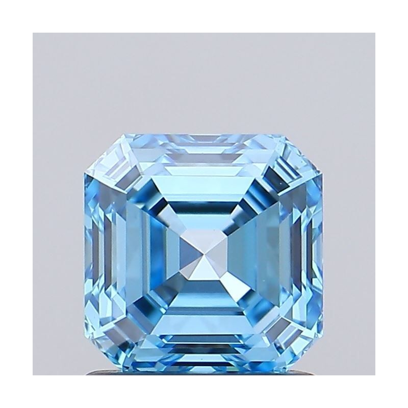 Diament laboratoryjny o barwie fantazyjnej Asscher, 1.12ct, VVS2, Fancy Vivid Blue, IGI LG700578943 Diament laboratoryjny o barwie fantazyjnej Asscher, 1.12ct, VVS2, Fancy Vivid Blue, IGI LG700578943