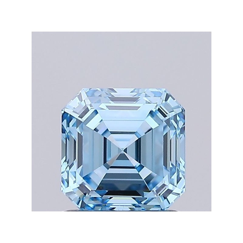 Diament laboratoryjny o barwie fantazyjnej Asscher, 1.07ct, VVS2, Fancy Vivid Blue, IGI LG726549767 Diament laboratoryjny o barwie fantazyjnej Asscher, 1.07ct, VVS2, Fancy Vivid Blue, IGI LG726549767