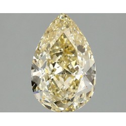 Diament laboratoryjny o barwie fantazyjnej szlif gruszkowy, 1.59ct, VVS2, Fancy Intense Yellow, IGI LG680519990