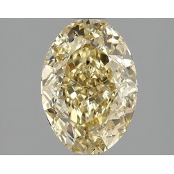 Diament laboratoryjny o barwie fantazyjnej szlif owalny, 2.09ct, VVS2, Fancy Vivid Yellow, IGI LG669460878