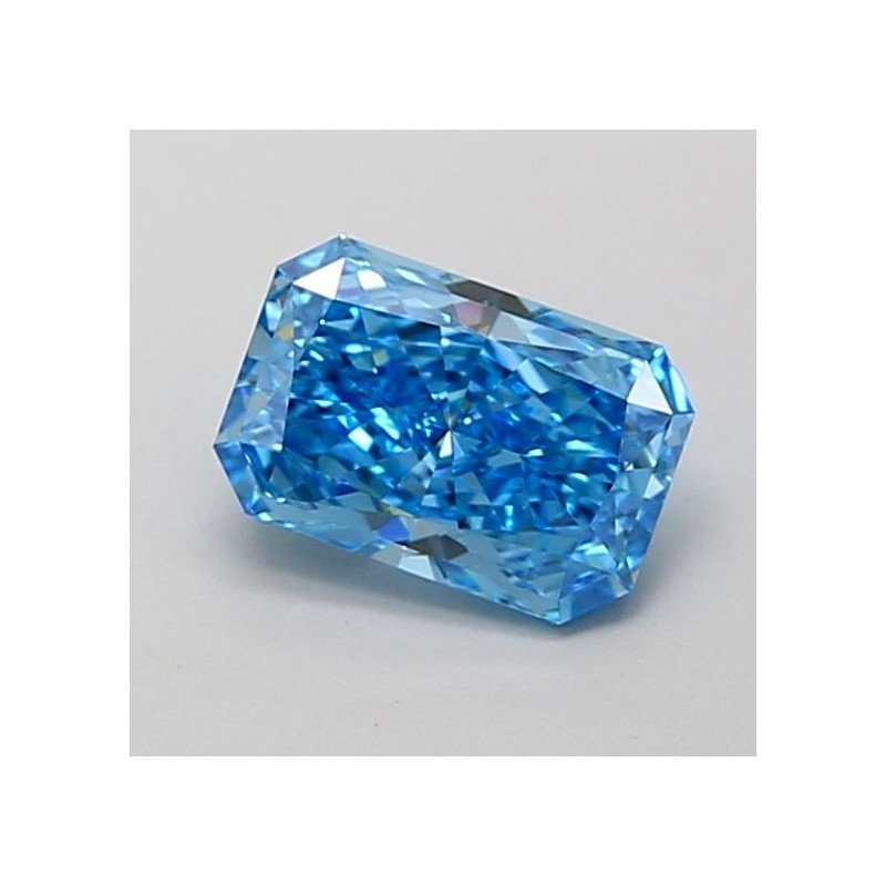 Diament laboratoryjny o barwie fantazyjnej radiant, 1.12ct, VVS2, Fancy Vivid Blue, IGI LG731505570 Diament laboratoryjny o barwie fantazyjnej radiant, 1.12ct, VVS2, Fancy Vivid Blue, IGI LG731505570