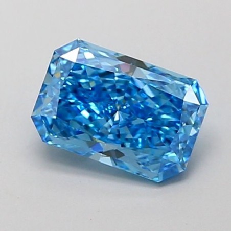 Diament laboratoryjny o barwie fantazyjnej radiant, 1.12ct, VVS2, Fancy Vivid Blue, IGI LG731505570