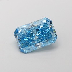 Diament laboratoryjny o barwie fantazyjnej radiant, 2.08ct, VVS2, Fancy Vivid Blue, IGI LG728531379