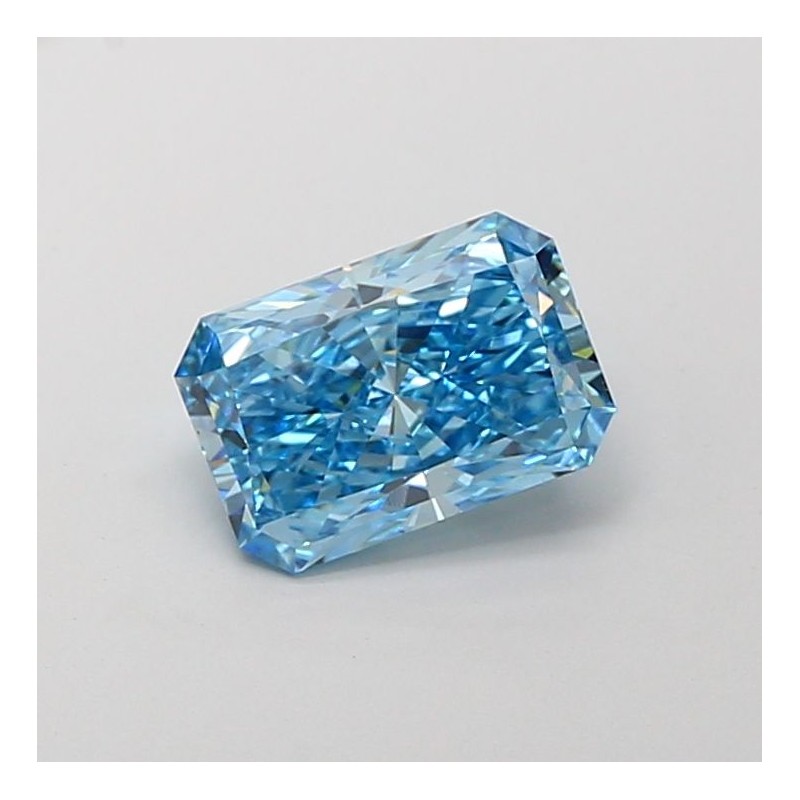 Diament laboratoryjny o barwie fantazyjnej radiant, 2.08ct, VVS2, Fancy Vivid Blue, IGI LG728531379