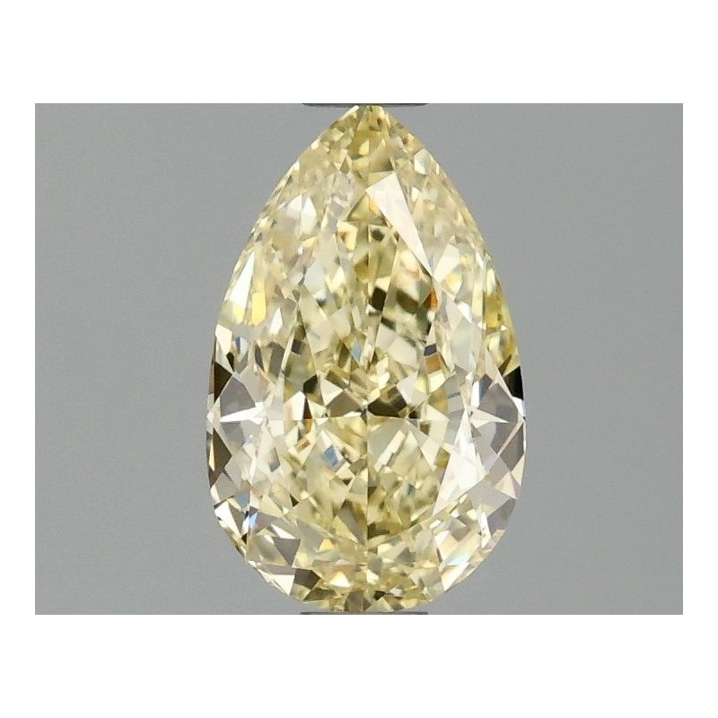 Diament laboratoryjny o barwie fantazyjnej szlif gruszkowy, 1.1ct, VVS2, Fancy Intense Yellow, IGI LG681518391