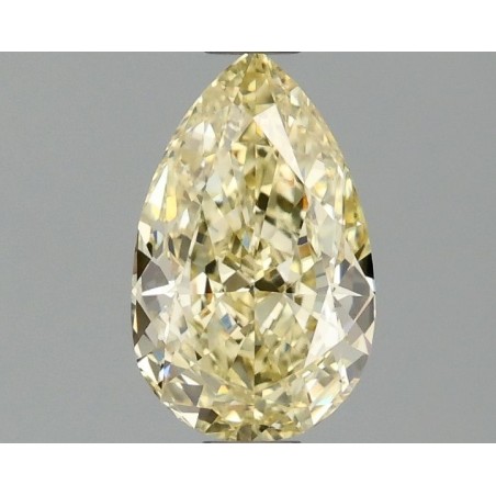 Diament laboratoryjny o barwie fantazyjnej szlif gruszkowy, 1.1ct, VVS2, Fancy Intense Yellow, IGI LG681518391