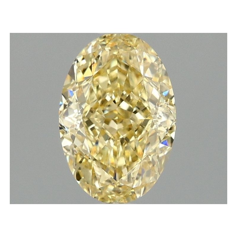 Diament laboratoryjny o barwie fantazyjnej szlif owalny, 1.57ct, VVS2, Fancy Intense Yellow, IGI LG680519926