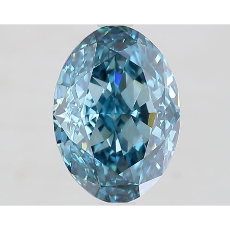Diament laboratoryjny o barwie fantazyjnej szlif owalny, 2.86ct, VVS2, Fancy Vivid Blue, IGI LG681516396