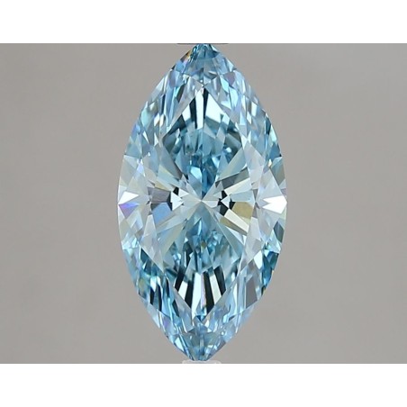 Diament laboratoryjny o barwie fantazyjnej markiza, 1.83ct, VVS2, Fancy Vivid Blue, IGI LG582357030