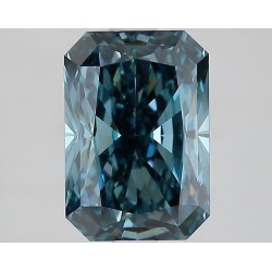 Diament laboratoryjny o barwie fantazyjnej radiant, 2.29ct, VVS2, Fancy Vivid Blue, IGI LG667457106