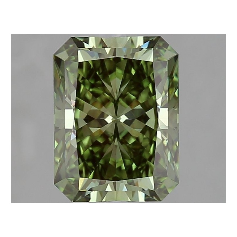 Diament laboratoryjny o barwie fantazyjnej radiant, 2.06ct, VVS2, Fancy Vivid Green, IGI LG618451958