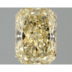 Diament laboratoryjny o barwie fantazyjnej radiant, 1.1ct, VVS2, Fancy Intense Yellow, IGI LG680520004
