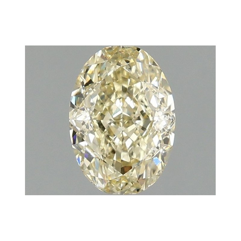 Diament laboratoryjny o barwie fantazyjnej szlif owalny, 1.09ct, VVS2, Fancy Light Yellow, IGI LG669460888