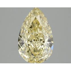 Diament laboratoryjny o barwie fantazyjnej szlif gruszkowy, 2.09ct, VVS2, Fancy Vivid Yellow, IGI LG693506579