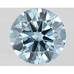 Diament laboratoryjny o barwie fantazyjnej szlif okrągły, 1.94ct, VVS2, Fancy Vivid Blue, IGI LG677524563
