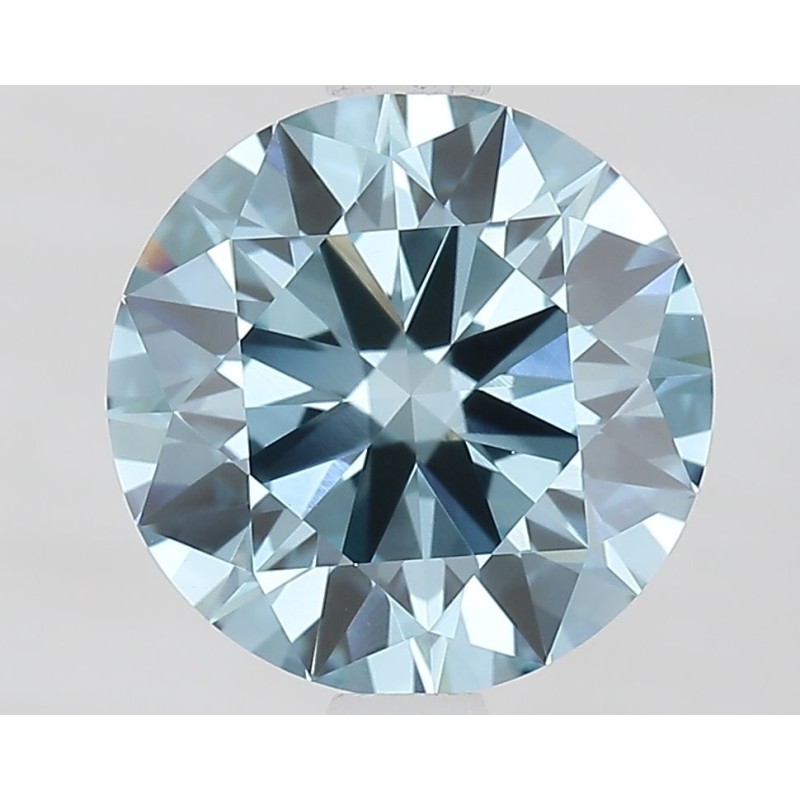 Diament laboratoryjny o barwie fantazyjnej szlif okrągły, 1.94ct, VVS2, Fancy Vivid Blue, IGI LG677524563