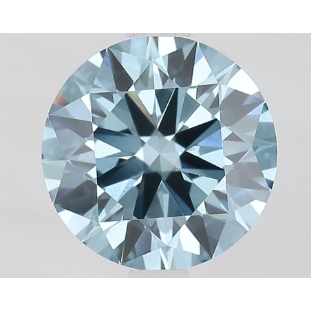 Diament laboratoryjny o barwie fantazyjnej szlif okrągły, 1.94ct, VVS2, Fancy Vivid Blue, IGI LG677524563