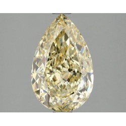 Diament laboratoryjny o barwie fantazyjnej szlif gruszkowy, 2.1ct, VVS2, Fancy Intense Yellow, IGI LG669416003