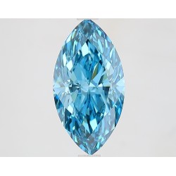 Diament laboratoryjny o barwie fantazyjnej markiza, 2.51ct, VVS2, Fancy Vivid Blue, IGI LG731526216