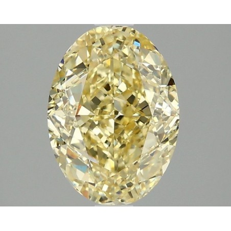 Diament laboratoryjny o barwie fantazyjnej szlif owalny, 2.09ct, VVS2, Fancy Intense Yellow, IGI LG669460875