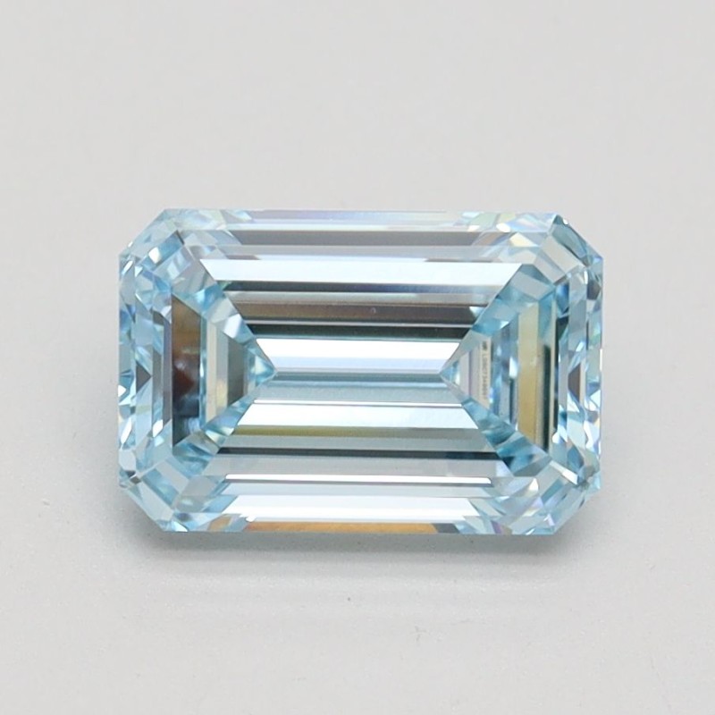 Diament laboratoryjny o barwie fantazyjnej szlif szmaragdowy, 1.57ct, VVS2, Fancy Intense Blue, IGI LG607348697 Diament laboratoryjny o barwie fantazyjnej szlif szmaragdowy, 1.57ct, VVS2, Fancy Intense Blue, IGI LG607348697