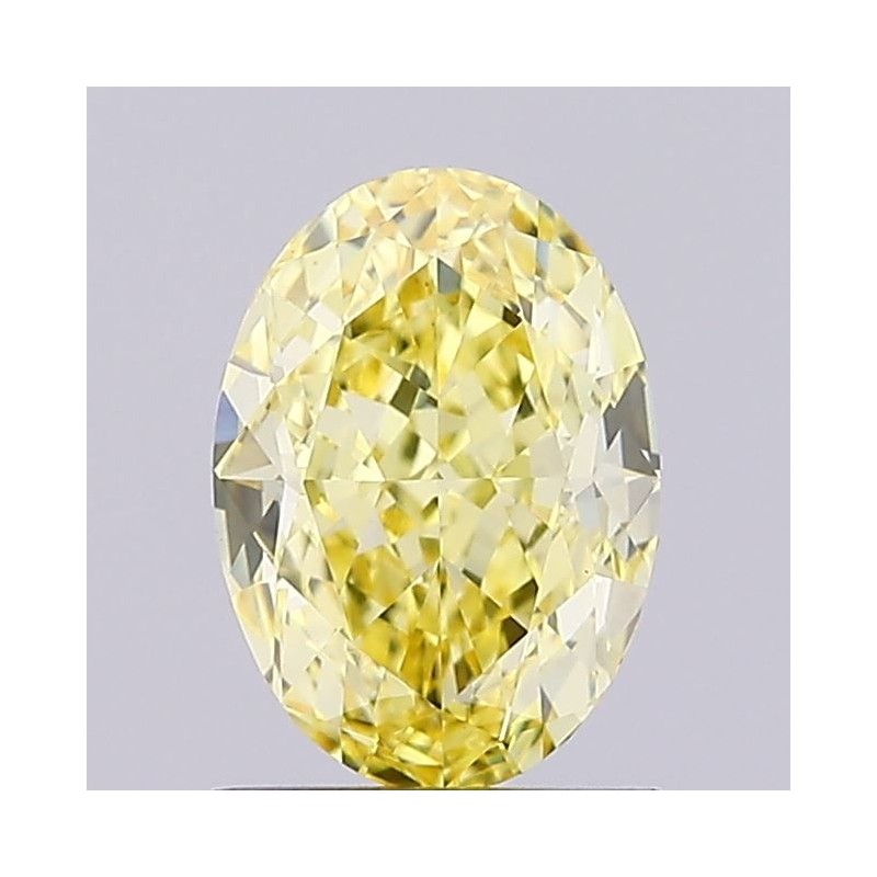 Diament laboratoryjny o barwie fantazyjnej szlif owalny, 1.55ct, VVS2, Fancy Vivid Yellow, IGI LG657422944