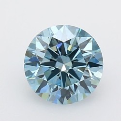 Diament laboratoryjny o barwie fantazyjnej szlif okrągły, 1.02ct, VVS2, Fancy Vivid Blue, IGI LG713527930
