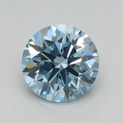 Diament laboratoryjny o barwie fantazyjnej szlif okrągły, 0.53ct, VVS2, Fancy Vivid Blue, IGI LG715570736