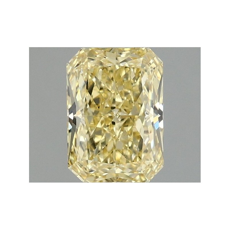 Diament laboratoryjny o barwie fantazyjnej radiant, 1.07ct, VVS2, Fancy Intense Yellow, IGI LG670424538