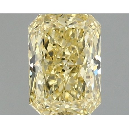 Diament laboratoryjny o barwie fantazyjnej radiant, 1.07ct, VVS2, Fancy Intense Yellow, IGI LG670424538