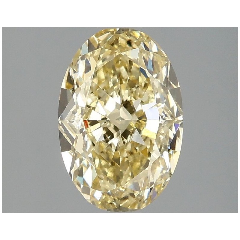 Diament laboratoryjny o barwie fantazyjnej szlif owalny, 1.97ct, VVS2, Fancy Intense Yellow, IGI LG669460889