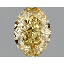 Diament laboratoryjny o barwie fantazyjnej szlif owalny, 2.07ct, VVS2, Fancy Intense Yellow, IGI LG669479259